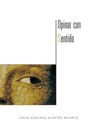 cover image of OPINAR CON SENTIDO